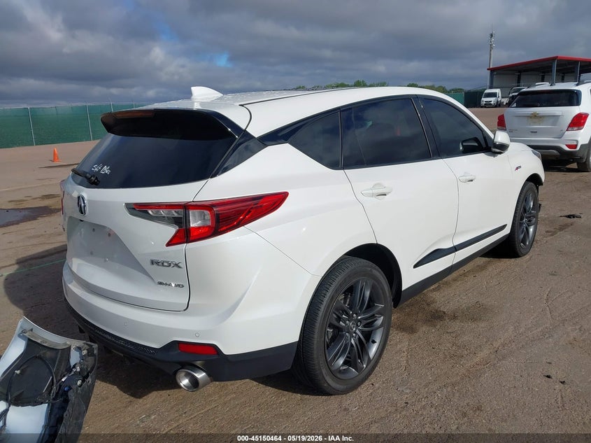 2023 Acura Rdx VIN 5J8TC2H63PL002702 IAAI salvage auction — FRONT END, Regular (South Dakota), sold $10,200 on 2026-07-21 (photo 4)