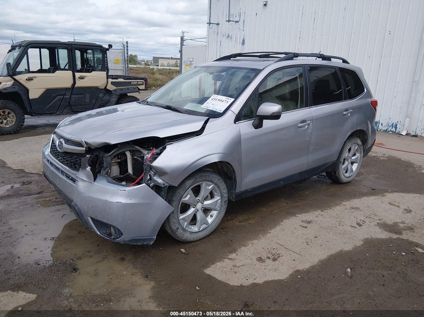 2014 Subaru Forester VIN JF2SJAMC0EH518944 IAAI salvage auction — FRONT END, Salvage (Montana), sold $1,350 on 2026-07-08 (photo 2)