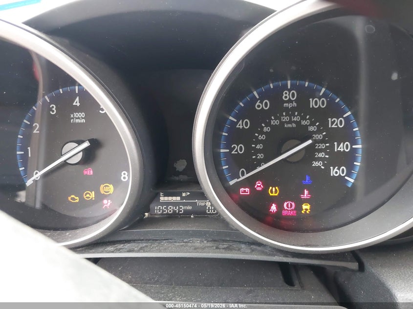 2013 Mazda 3 VIN JM1BL1U71D1783939 IAAI salvage auction — FRONT END, Salvage (Texas), sold $275 on 2026-07-06 (photo 7)