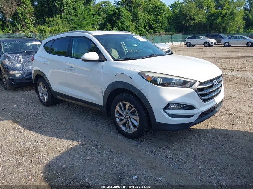 2016 Hyundai Tucson VIN KM8J33A42GU023776 IAAI salvage auction — SIDE, Clear (Maryland), sold $3,100 on 2026-07-16 (photo 1)