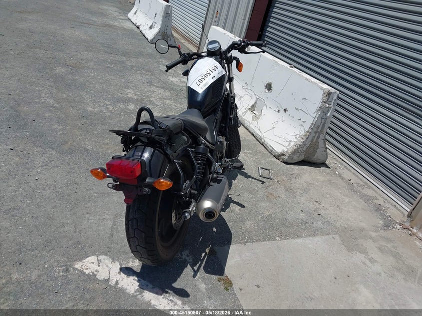 2017 Honda Cm VIN MLHNC5357H5000056 IAAI salvage auction — RIGHT SIDE, Salvage (California), sold $600 on 2026-07-14 (photo 4)
