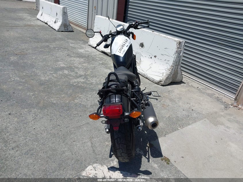 2017 Honda Cm VIN MLHNC5357H5000056 IAAI salvage auction — RIGHT SIDE, Salvage (California), sold $600 on 2026-07-14 (photo 6)