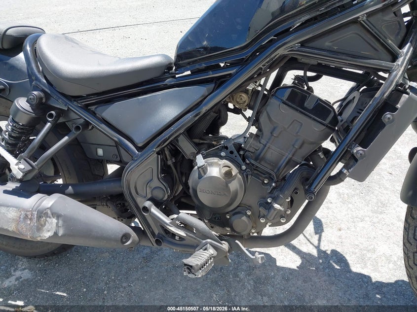 2017 Honda Cm VIN MLHNC5357H5000056 IAAI salvage auction — RIGHT SIDE, Salvage (California), sold $600 on 2026-07-14 (photo 8)