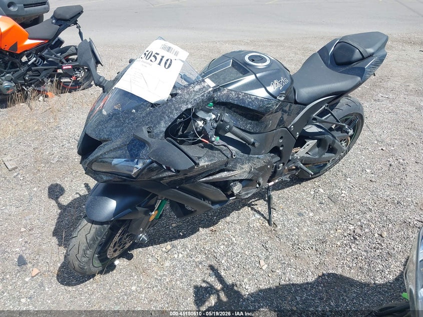 2016 Kawasaki Zx VIN JKAZXCR17GA000480 IAAI salvage auction — LEFT SIDE, Salvage (Utah), sold $4,700 on 2026-07-14 (photo 2)