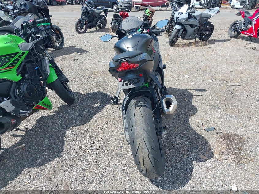 2016 Kawasaki Zx VIN JKAZXCR17GA000480 IAAI salvage auction — LEFT SIDE, Salvage (Utah), sold $4,700 on 2026-07-14 (photo 6)