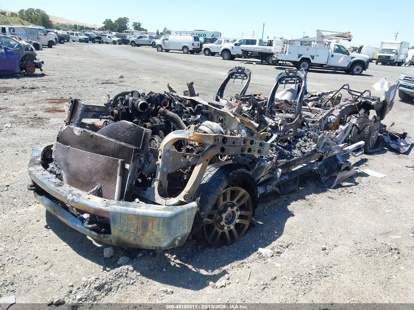 2018 Ford F250 VIN 1FT7X2BT5JEB83798 IAAI salvage auction — TOTAL BURN, Non-Repairable (California), sold $150 on 2026-07-09 (photo 2)
