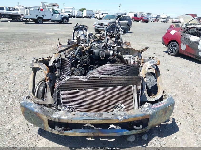 2018 Ford F250 VIN 1FT7X2BT5JEB83798 IAAI salvage auction — TOTAL BURN, Non-Repairable (California), sold $150 on 2026-07-09 (photo 6)