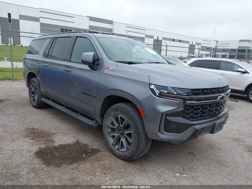 2021 Chevrolet Suburban VIN 1GNSKDKD5MR152147 IAAI salvage auction — HAIL, Original (Texas), sold $20,100 on 2026-07-28 (photo 1)
