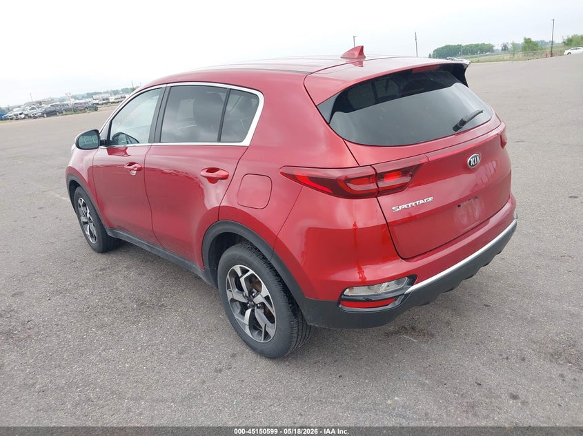2022 Kia Sportage VIN KNDPM3AC6N7964226 IAAI salvage auction — HAIL, Salvage (Minnesota), sold $1,550 on 2026-07-29 (photo 3)