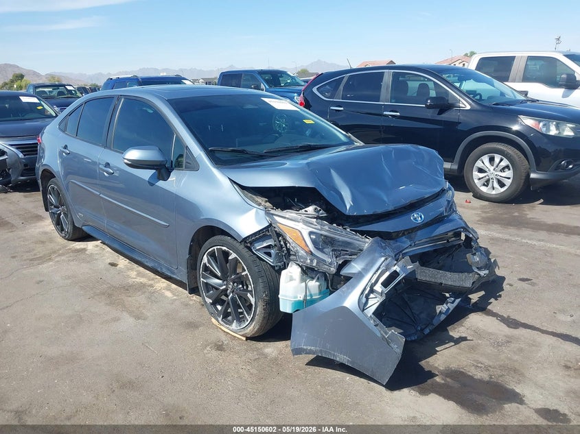 2024 Toyota Corolla VIN JTDBDMHE0RJ008093 IAAI salvage auction — FRONT END, Salvage (Arizona), sold $4,950 on 2026-07-14 (photo 1)