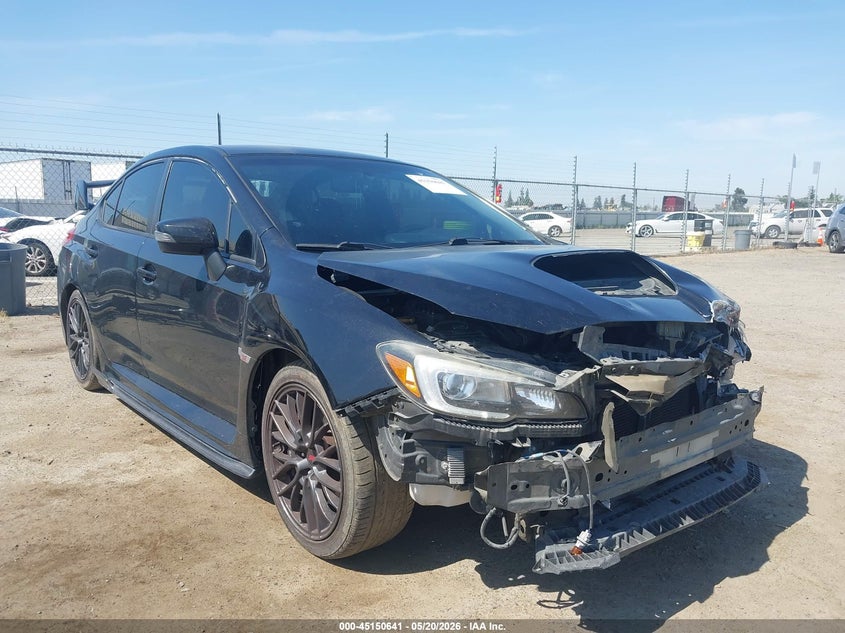 2016 Subaru Wrx sti VIN JF1VA2V66G9830604 IAAI salvage auction — FRONT END, Salvage (California), sold $975 on 2026-07-28 (photo 1)