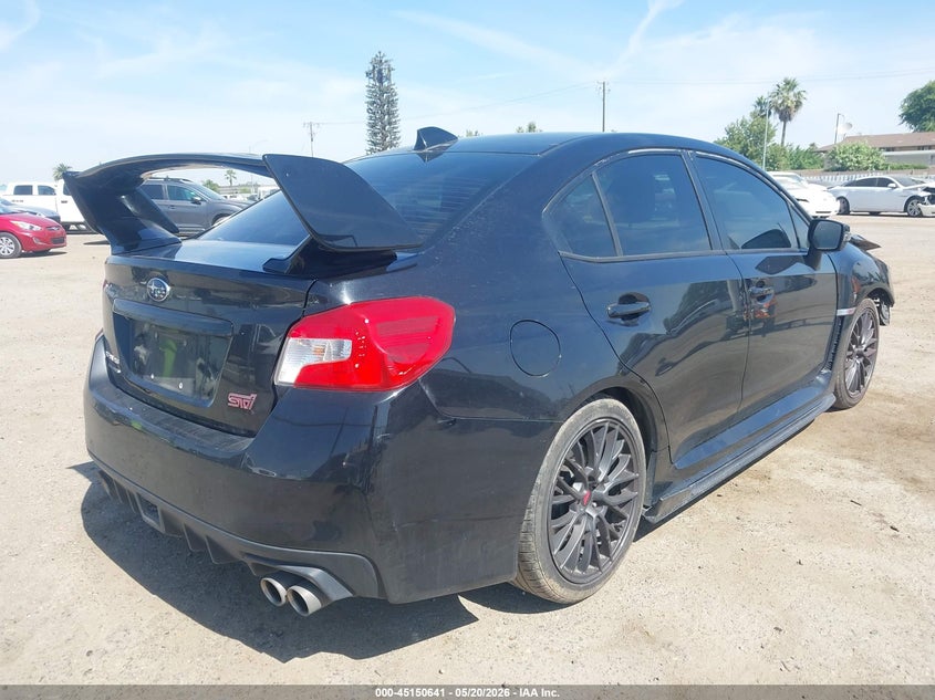 2016 Subaru Wrx sti VIN JF1VA2V66G9830604 IAAI salvage auction — FRONT END, Salvage (California), sold $975 on 2026-07-28 (photo 4)