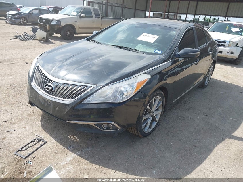 2015 Hyundai Azera VIN KMHFG4JG1FA453051 IAAI salvage auction — FRONT END, Original (Texas), sold $350 on 2026-07-14 (photo 2)