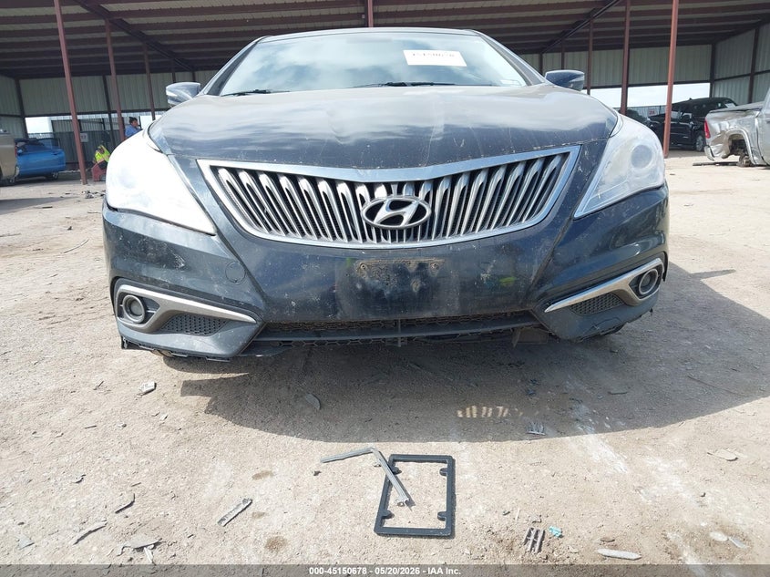 2015 Hyundai Azera VIN KMHFG4JG1FA453051 IAAI salvage auction — FRONT END, Original (Texas), sold $350 on 2026-07-14 (photo 6)