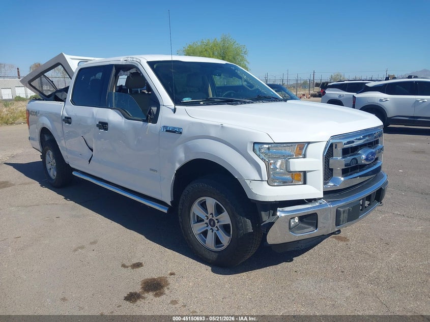 2015 Ford F-150 VIN 1FTEW1EG2FKD43647 IAAI salvage auction — ROLLOVER, Salvage (Arizona), sold $5,600 on 2026-07-09 (photo 1)