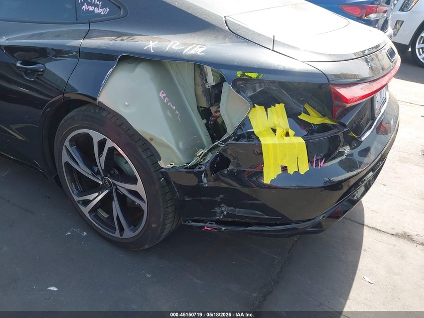 2024 Audi E-tron gt VIN WAUCJBFW9R7004194 IAAI salvage auction — LEFT REAR, Salvage Certificate (California), sold $26,500 on 2026-07-22 (photo 6)