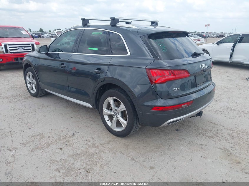 2020 Audi Q5 VIN WA1BNAFY8L2017130 IAAI salvage auction — FRONT END, Original (Texas), sold $8,700 on 2026-07-10 (photo 3)