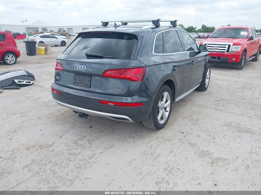 2020 Audi Q5 VIN WA1BNAFY8L2017130 IAAI salvage auction — FRONT END, Original (Texas), sold $8,700 on 2026-07-10 (photo 4)