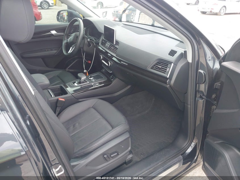 2020 Audi Q5 VIN WA1BNAFY8L2017130 IAAI salvage auction — FRONT END, Original (Texas), sold $8,700 on 2026-07-10 (photo 5)