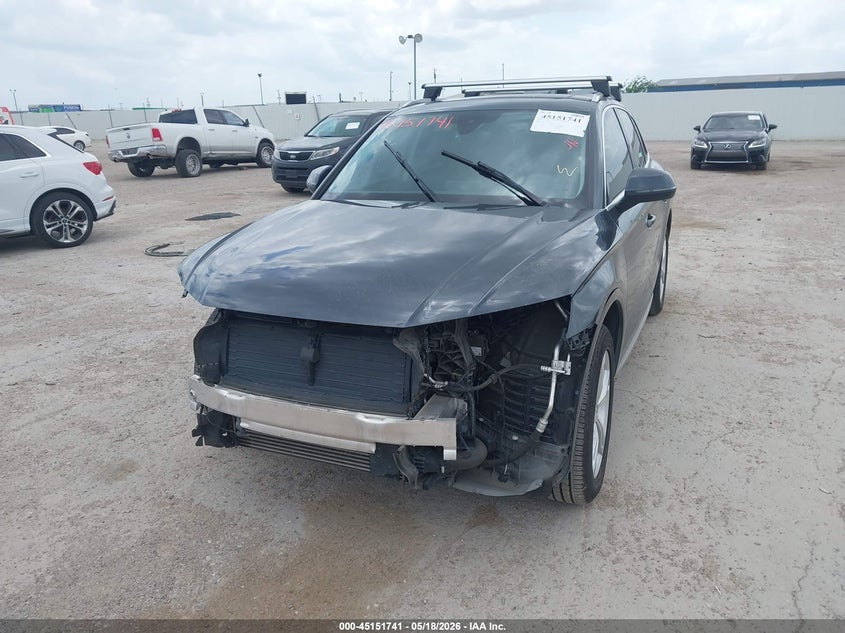 2020 Audi Q5 VIN WA1BNAFY8L2017130 IAAI salvage auction — FRONT END, Original (Texas), sold $8,700 on 2026-07-10 (photo 6)