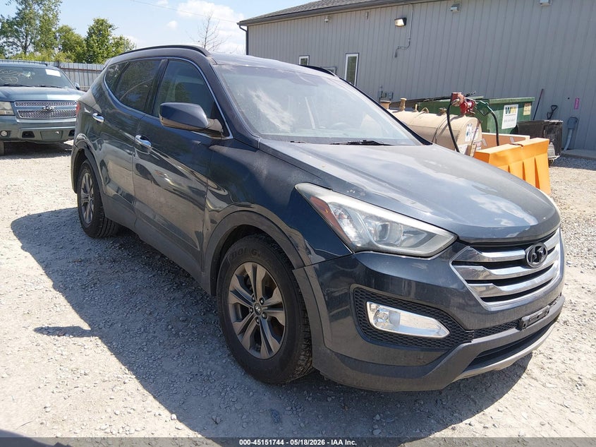 2015 Hyundai Santa fe VIN 5XYZU3LB1FG255768 IAAI salvage auction — NORMAL WEAR, Original (Ohio), sold $1,200 on 2026-07-29 (photo 1)