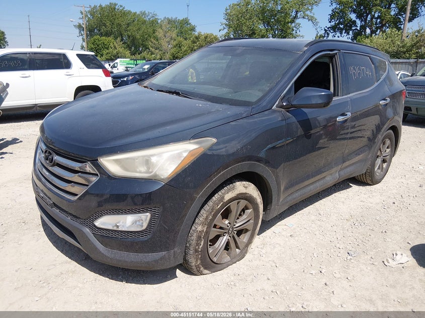 2015 Hyundai Santa fe VIN 5XYZU3LB1FG255768 IAAI salvage auction — NORMAL WEAR, Original (Ohio), sold $1,200 on 2026-07-29 (photo 2)