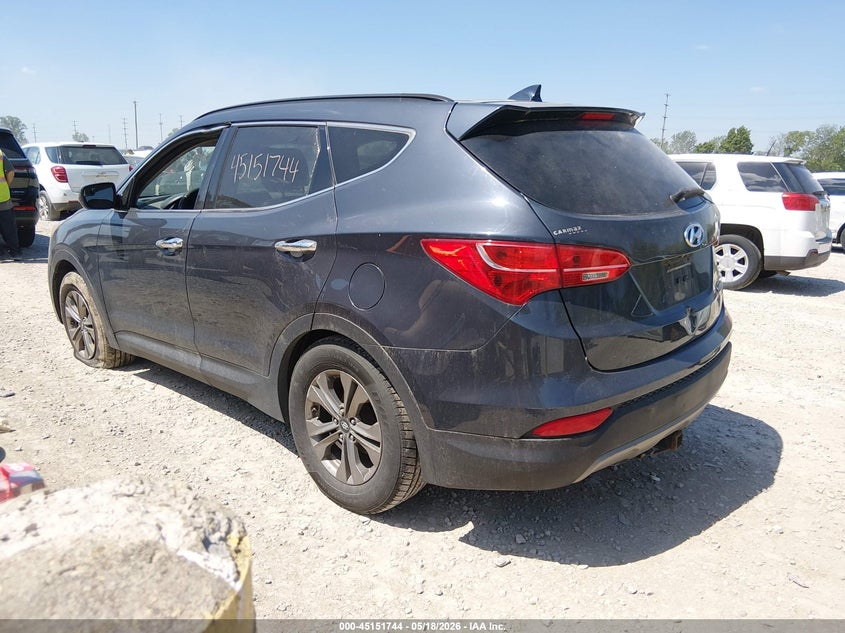 2015 Hyundai Santa fe VIN 5XYZU3LB1FG255768 IAAI salvage auction — NORMAL WEAR, Original (Ohio), sold $1,200 on 2026-07-29 (photo 3)