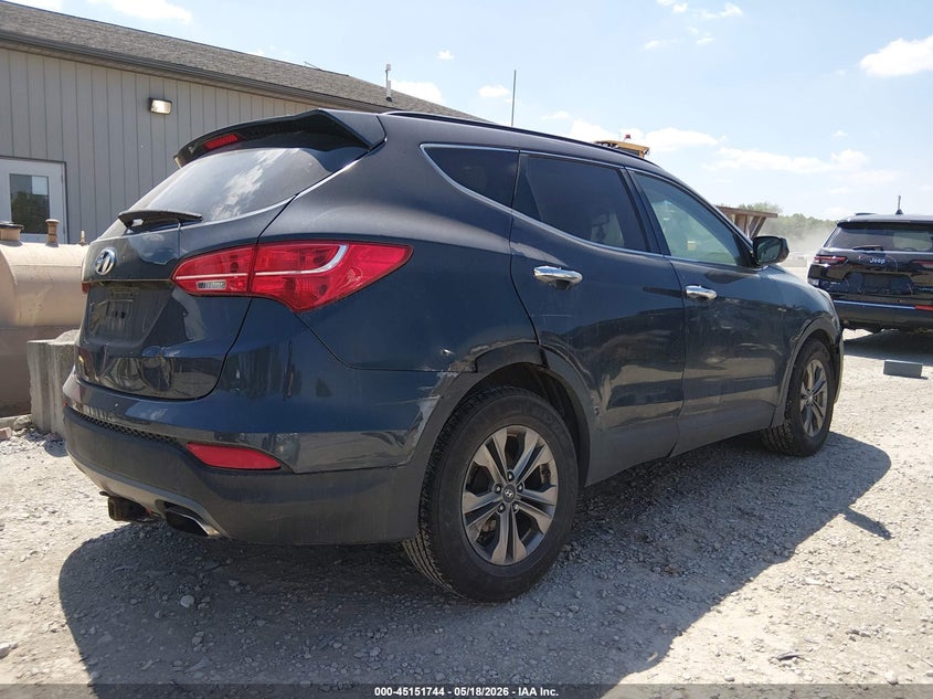 2015 Hyundai Santa fe VIN 5XYZU3LB1FG255768 IAAI salvage auction — NORMAL WEAR, Original (Ohio), sold $1,200 on 2026-07-29 (photo 4)