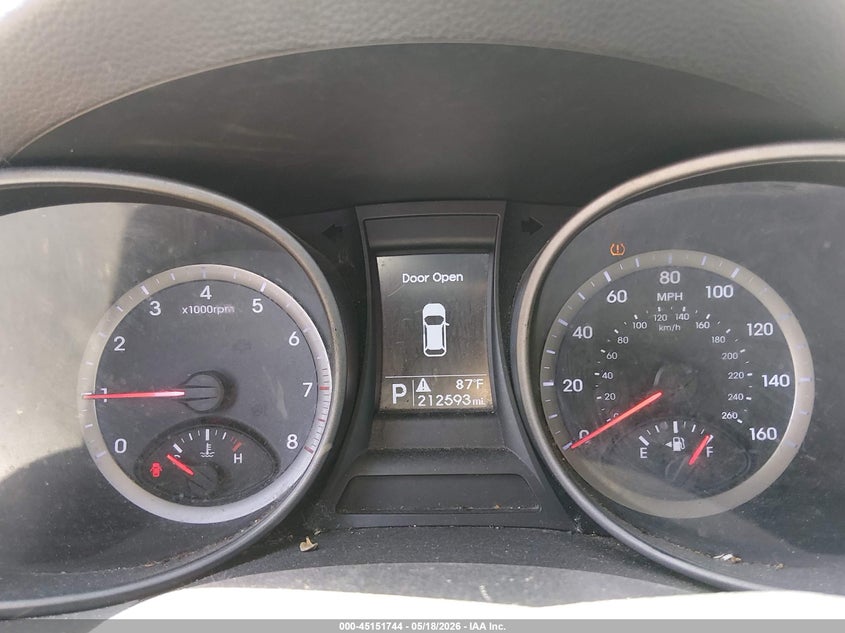 2015 Hyundai Santa fe VIN 5XYZU3LB1FG255768 IAAI salvage auction — NORMAL WEAR, Original (Ohio), sold $1,200 on 2026-07-29 (photo 7)