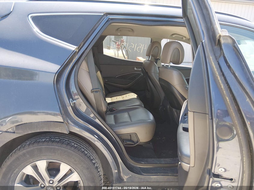 2015 Hyundai Santa fe VIN 5XYZU3LB1FG255768 IAAI salvage auction — NORMAL WEAR, Original (Ohio), sold $1,200 on 2026-07-29 (photo 8)