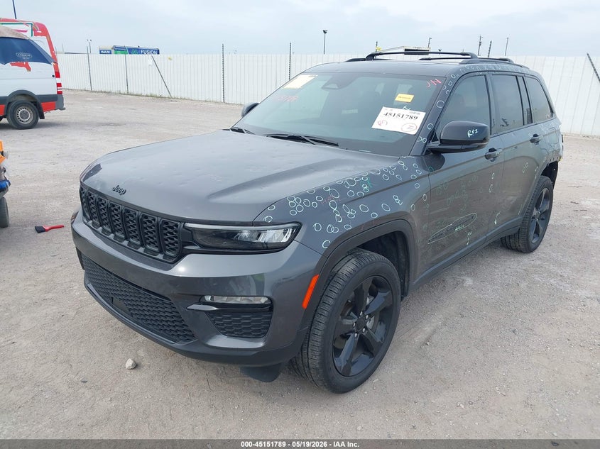 2024 Jeep Grand cherokee VIN 1C4RJHBG8RC103126 IAAI salvage auction — REAR END, Original (Texas), sold $14,100 on 2026-07-29 (photo 2)