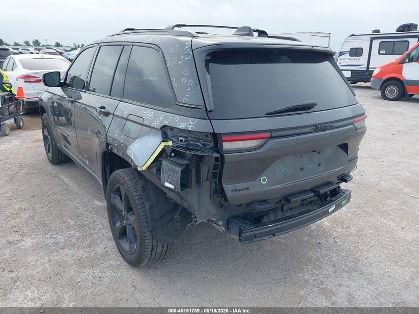 2024 Jeep Grand cherokee VIN 1C4RJHBG8RC103126 IAAI salvage auction — REAR END, Original (Texas), sold $14,100 on 2026-07-29 (photo 3)