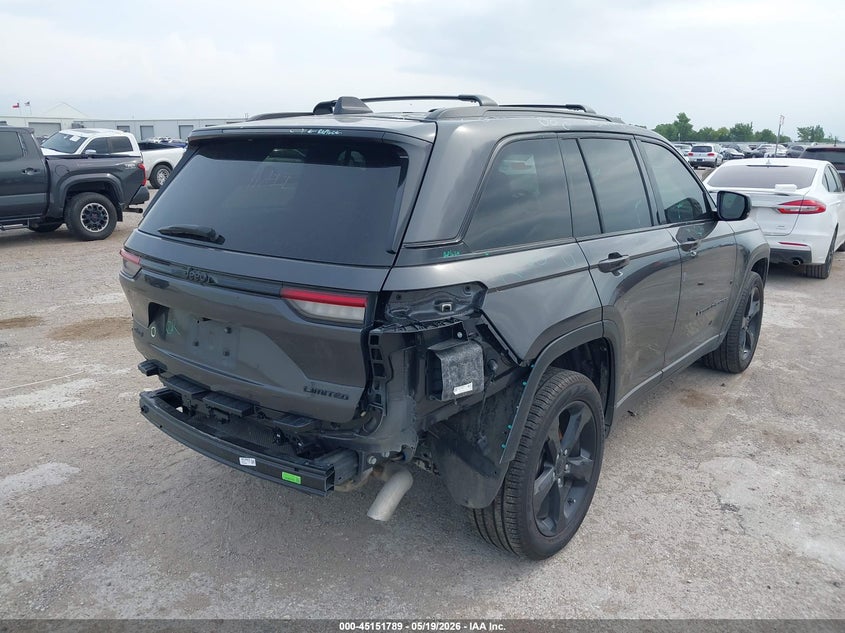 2024 Jeep Grand cherokee VIN 1C4RJHBG8RC103126 IAAI salvage auction — REAR END, Original (Texas), sold $14,100 on 2026-07-29 (photo 4)