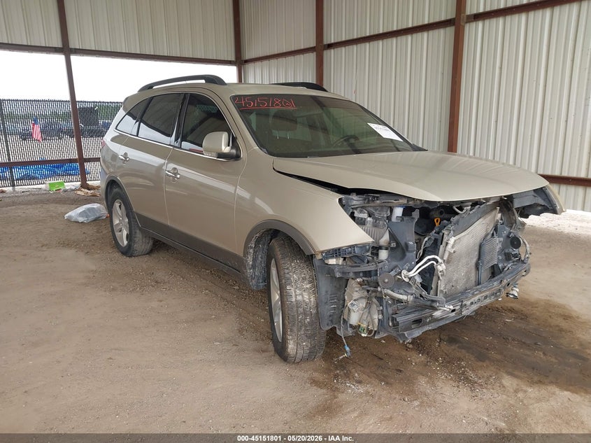 2008 Hyundai Veracruz VIN KM8NU13C88U037514 IAAI salvage auction — FRONT END, Salvage (Texas), sold $450 on 2026-07-07 (photo 1)