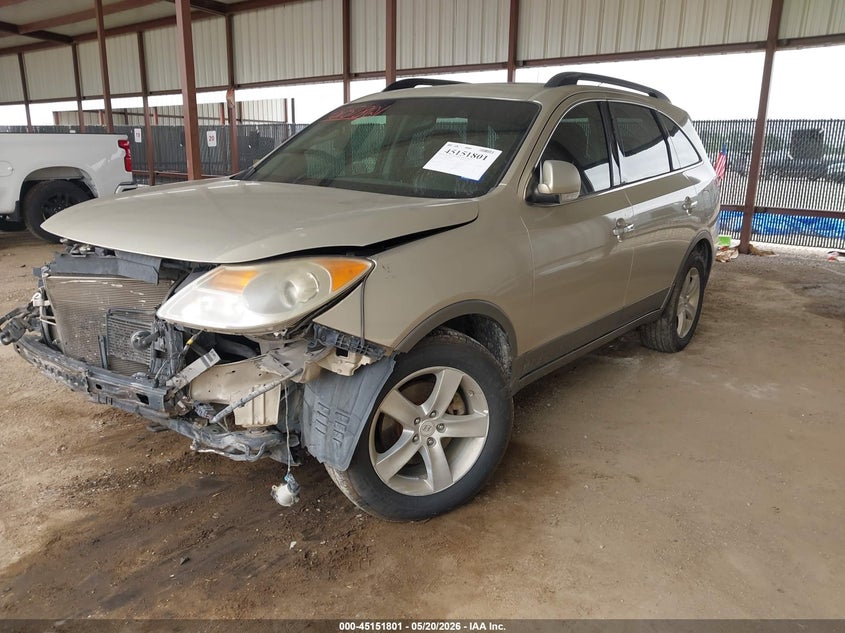 2008 Hyundai Veracruz VIN KM8NU13C88U037514 IAAI salvage auction — FRONT END, Salvage (Texas), sold $450 on 2026-07-07 (photo 2)