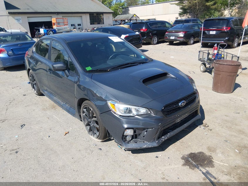 2020 Subaru Wrx VIN JF1VA1C61L9803723 IAAI salvage auction — FRONT END, Salvage (New Hampshire), sold $550 on 2026-07-29 (photo 1)