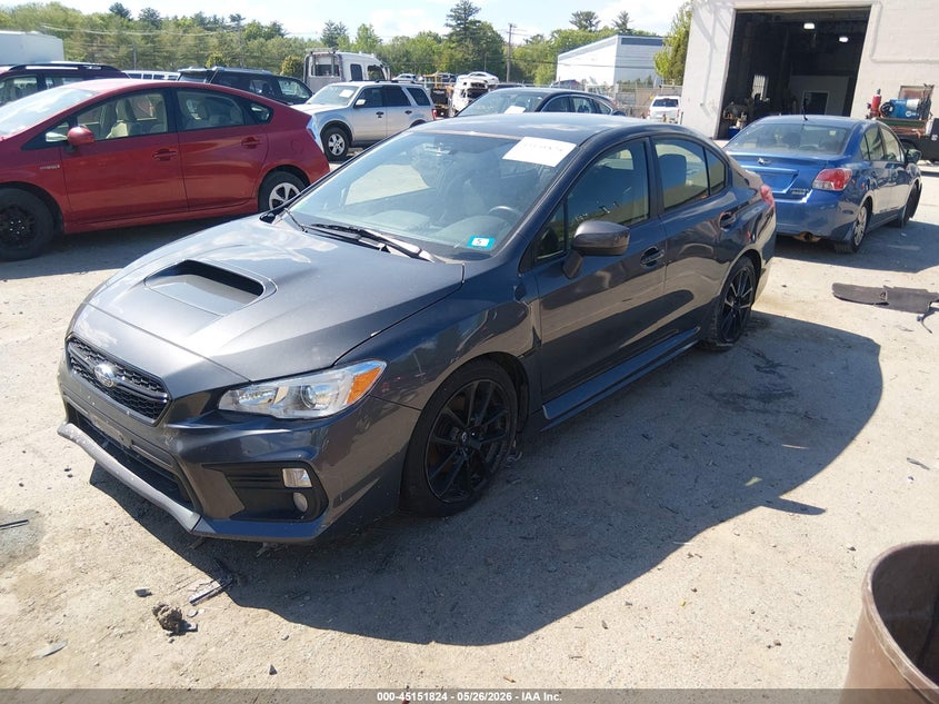 2020 Subaru Wrx VIN JF1VA1C61L9803723 IAAI salvage auction — FRONT END, Salvage (New Hampshire), sold $550 on 2026-07-29 (photo 2)