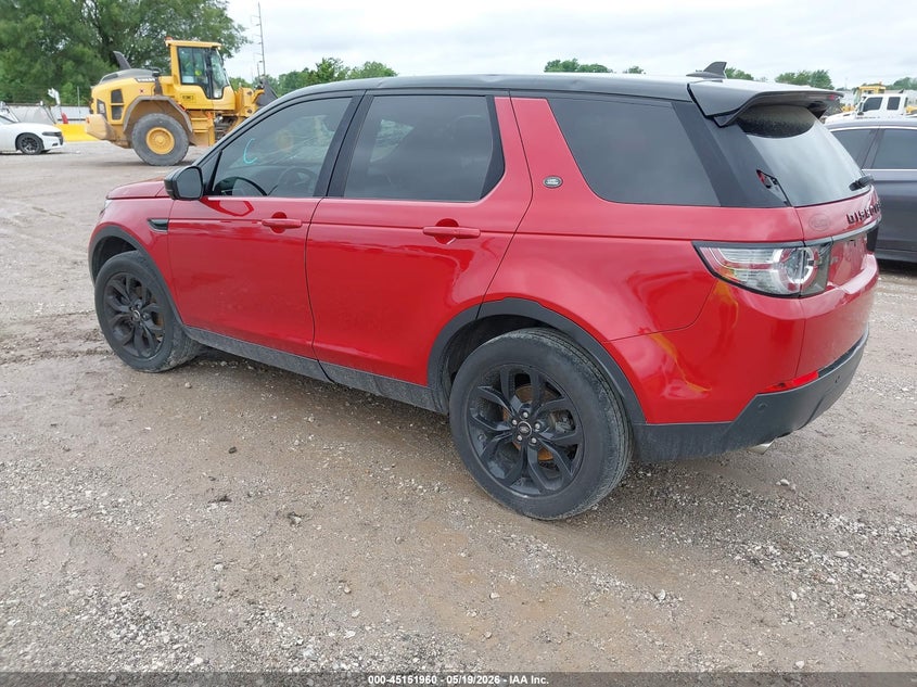 2016 Land rover Discovery sport VIN SALCR2BG9GH626983 IAAI salvage auction — HAIL, Clear (Missouri), sold $2,425 on 2026-07-13 (photo 3)