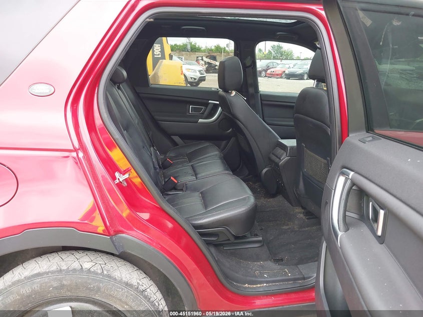 2016 Land rover Discovery sport VIN SALCR2BG9GH626983 IAAI salvage auction — HAIL, Clear (Missouri), sold $2,425 on 2026-07-13 (photo 8)