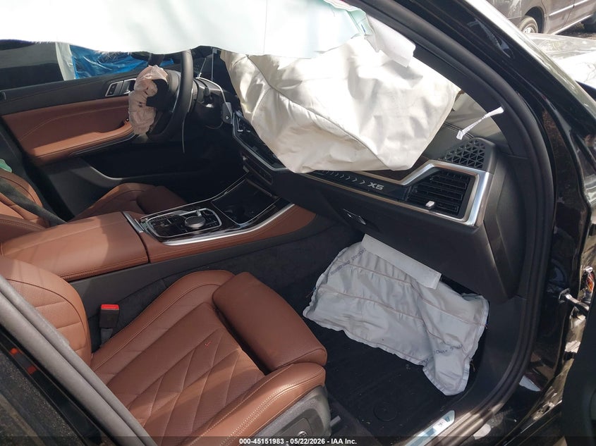 2026 BMW X5 VIN 5UX23EU03T9310133 IAAI salvage auction — FRONT END, Mv-907A (New York), sold $31,100 on 2026-07-13 (photo 5)