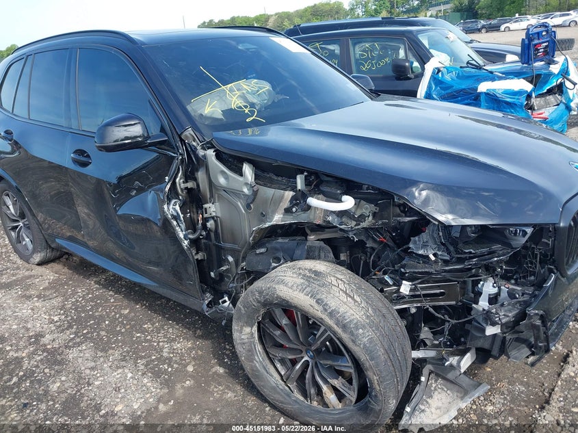 2026 BMW X5 VIN 5UX23EU03T9310133 IAAI salvage auction — FRONT END, Mv-907A (New York), sold $31,100 on 2026-07-13 (photo 6)