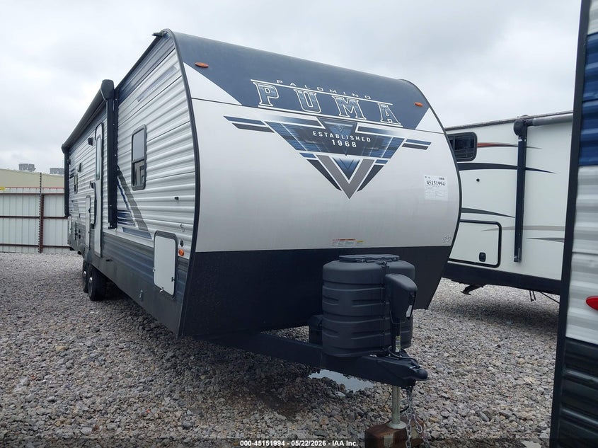 2024 Forest river Other VIN 5ZT2PUTB4R4019891 IAAI salvage auction — HAIL, Clear (Oklahoma), sold $5,100 on 2026-07-29 (photo 1)