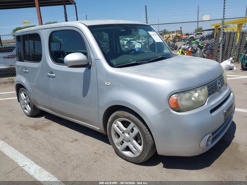 2012 Nissan Cube VIN JN8AZ2KR0CT251996 IAAI salvage auction — NORMAL WEAR, Clear - Dealer Only (California), sold $675 on 2026-07-28 (photo 1)
