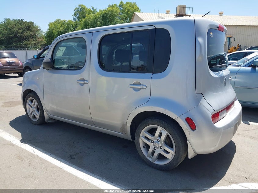 2012 Nissan Cube VIN JN8AZ2KR0CT251996 IAAI salvage auction — NORMAL WEAR, Clear - Dealer Only (California), sold $675 on 2026-07-28 (photo 3)