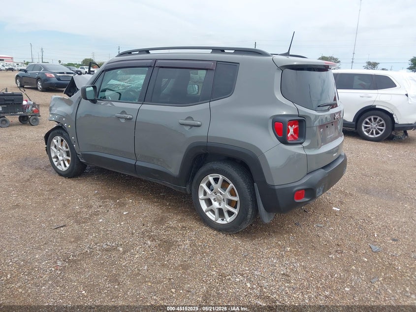 2020 Jeep Renegade VIN ZACNJAA19LPL39125 IAAI salvage auction — FRONT END, Salvage (Texas), sold $675 on 2026-08-08 (photo 3)