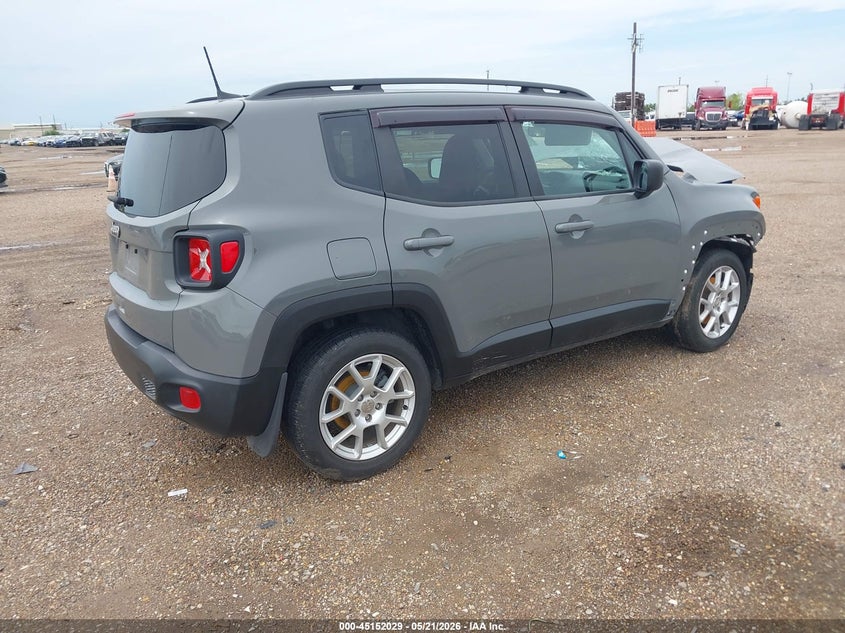 2020 Jeep Renegade VIN ZACNJAA19LPL39125 IAAI salvage auction — FRONT END, Salvage (Texas), sold $675 on 2026-08-08 (photo 4)