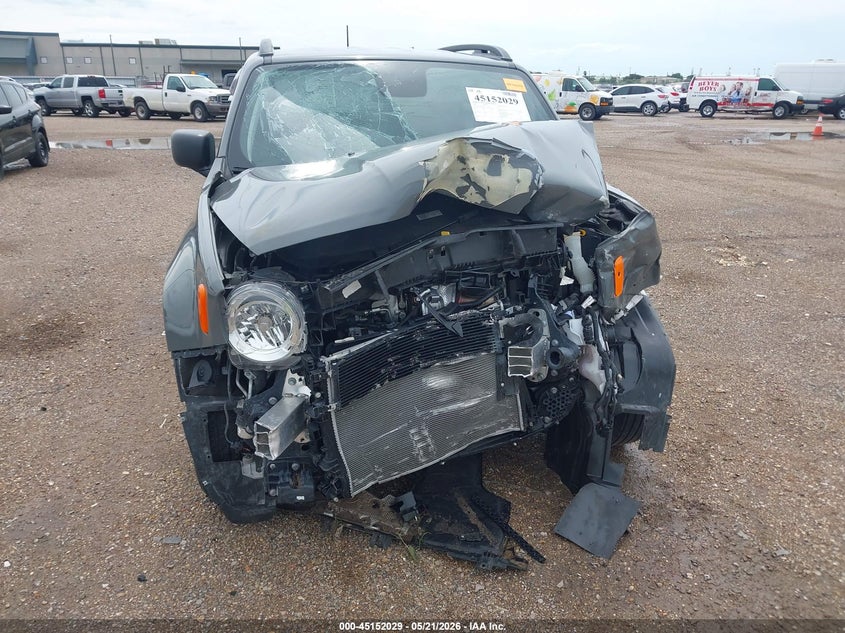 2020 Jeep Renegade VIN ZACNJAA19LPL39125 IAAI salvage auction — FRONT END, Salvage (Texas), sold $675 on 2026-08-08 (photo 6)
