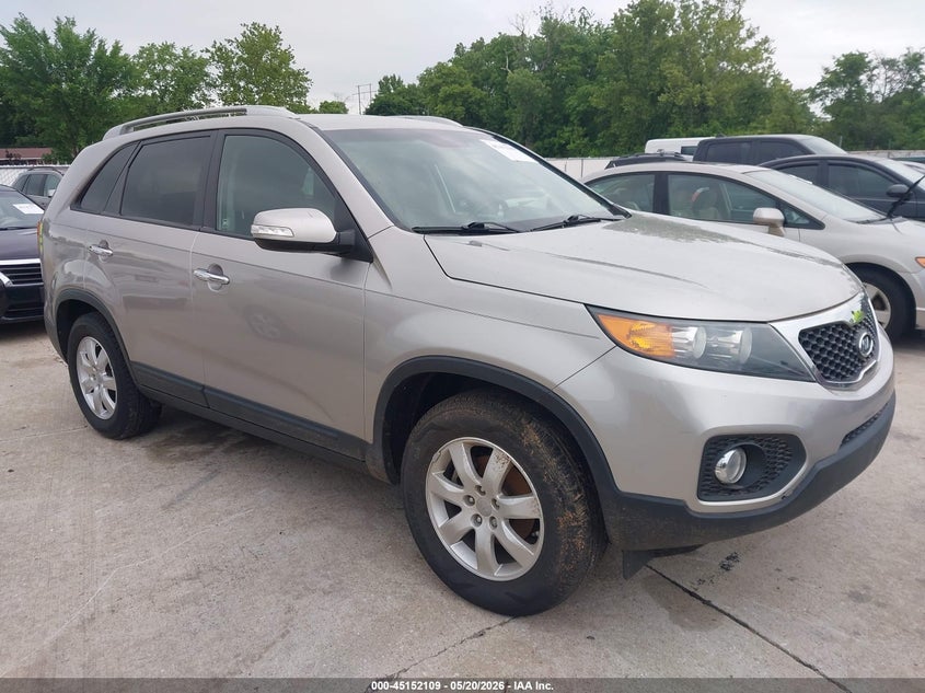 2012 Kia Sorento VIN 5XYKT3A63CG295968 IAAI salvage auction — NORMAL WEAR, Clear (Missouri), sold $675 on 2026-07-28 (photo 1)