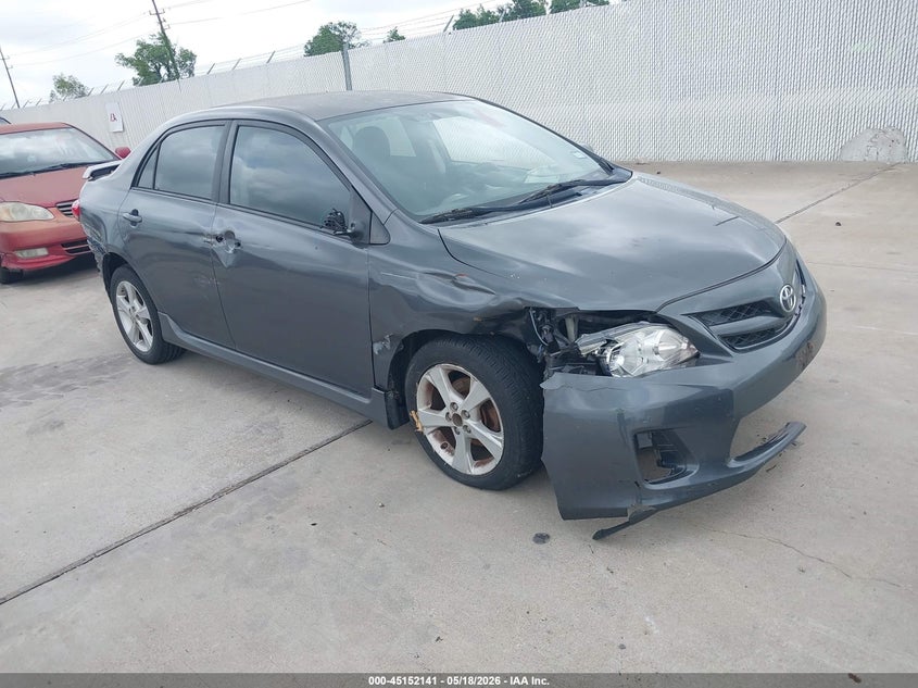 2013 Toyota Corolla VIN 5YFBU4EE9DP084176 IAAI salvage auction — FRONT & REAR, Original (Texas), sold $1,625 on 2026-07-17 (photo 1)