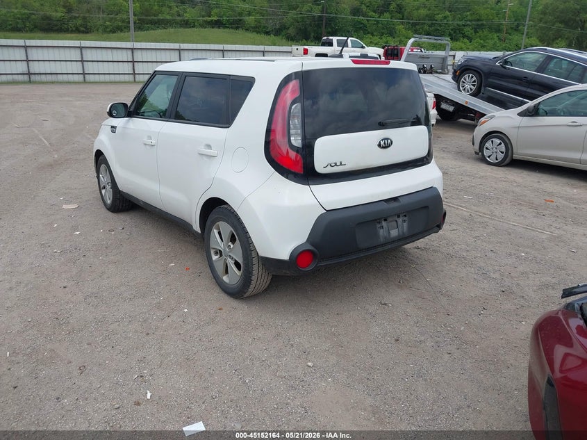 2016 Kia Soul VIN KNDJN2A26G7400762 IAAI salvage auction — FRONT & REAR, Salvage (Iowa), sold $450 on 2026-07-13 (photo 3)